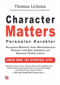 Image of Character Matters (Persoalan Karakter)