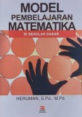 Model Pembelajaran Matematika di Sekolah Dasar
